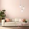 Designers Fountain Westin 60 Watt 1 Light Satin Platinum Pendant with Clear Glass Shade 95730-SP - alternate 2